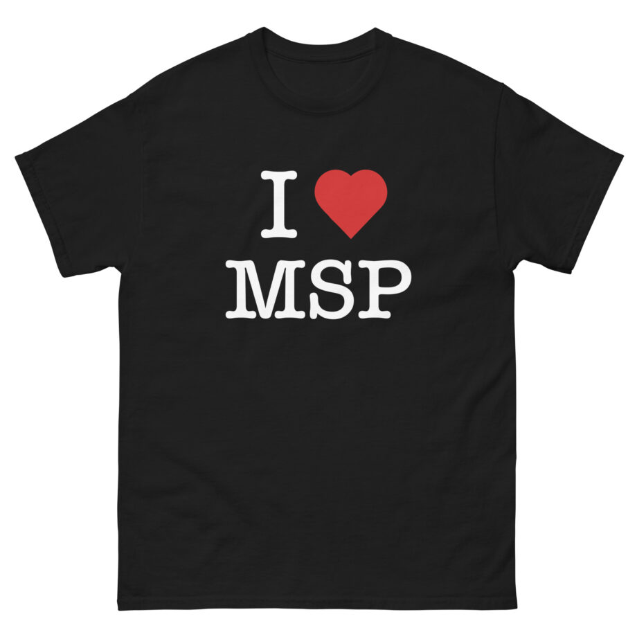 Manic Street Preachers I Heart Msp Unisex classic tee