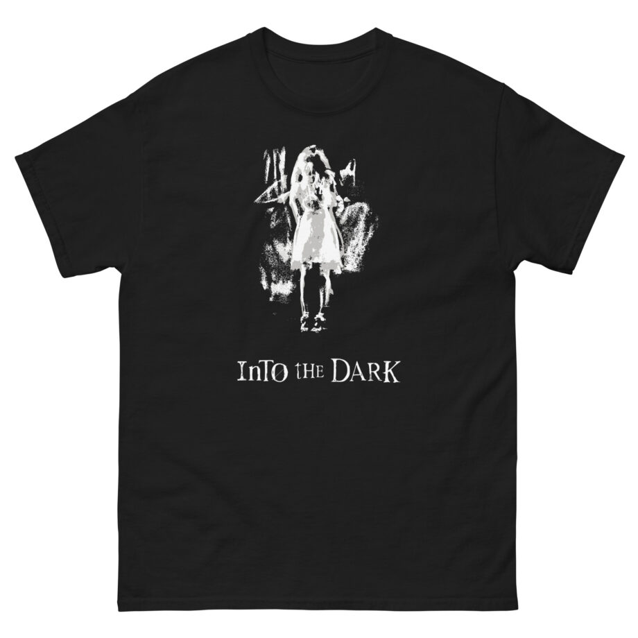 Murder With My Husband Into the Dark the Girl Faded Unisex classic tee