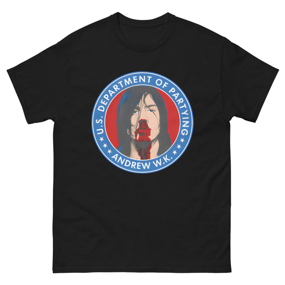 Andrew Wk Us Dept of Partying Unisex classic tee