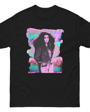 Cher Psychedelic Distressed Unisex classic tee