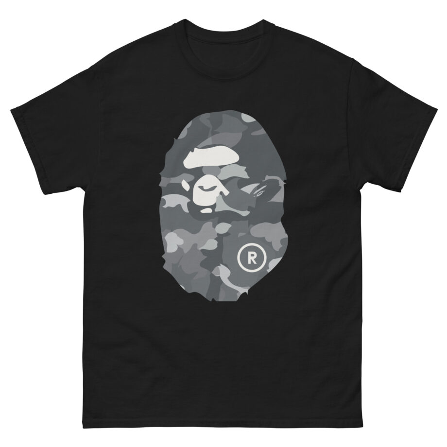 Corey Scherer Bathing Ape Camo Mirror Big Logo Unisex classic tee