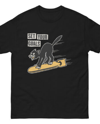 Set Your Goals Bomber Unisex classic tee