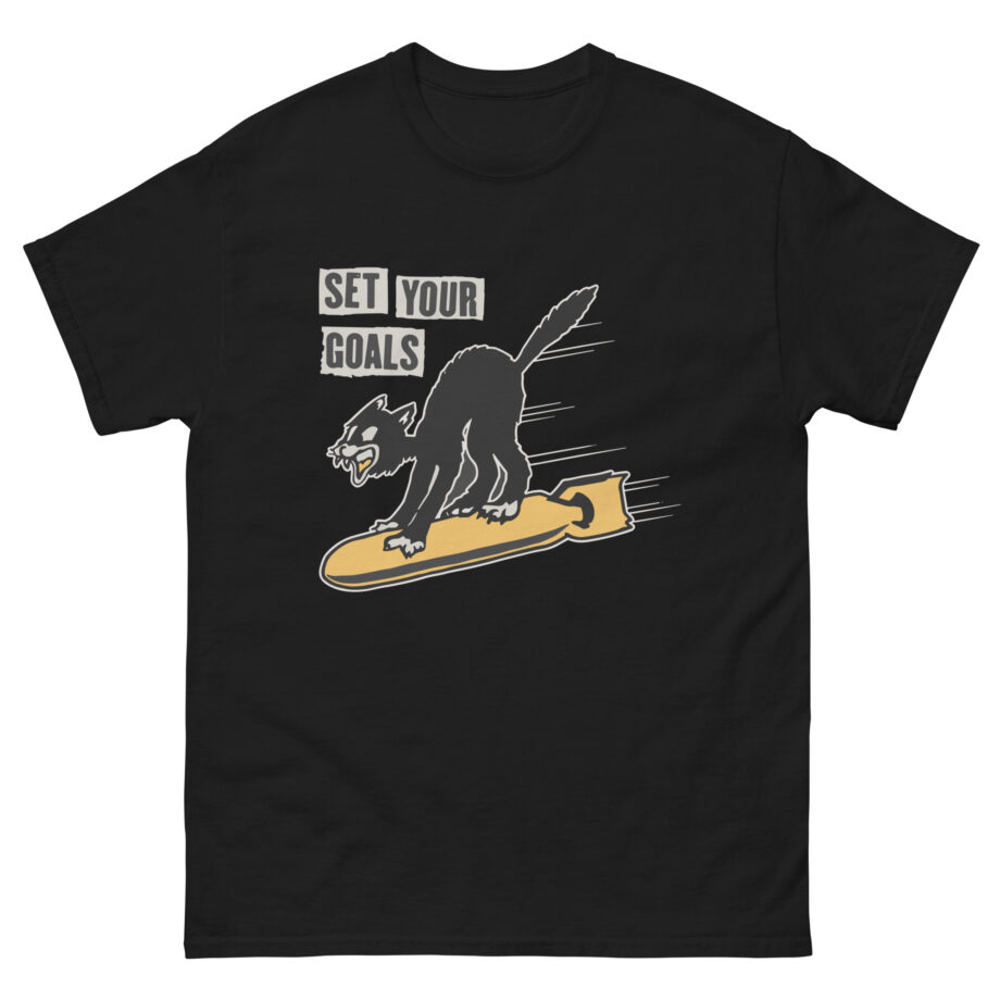 Set Your Goals Bomber Unisex classic tee