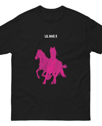 Lil Nas X Pink Horses Unisex classic tee
