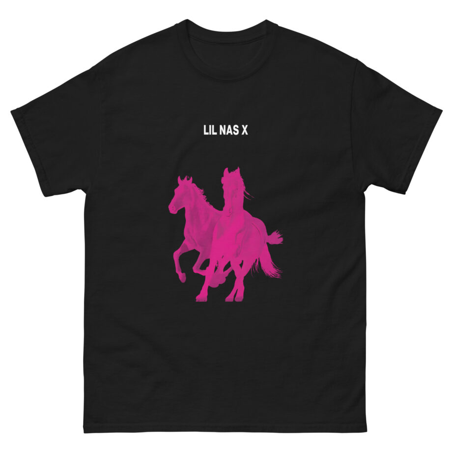 Lil Nas X Pink Horses Unisex classic tee