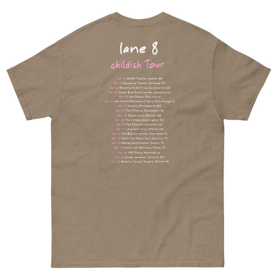 Lane 8 Childish Tour Unisex classic tee