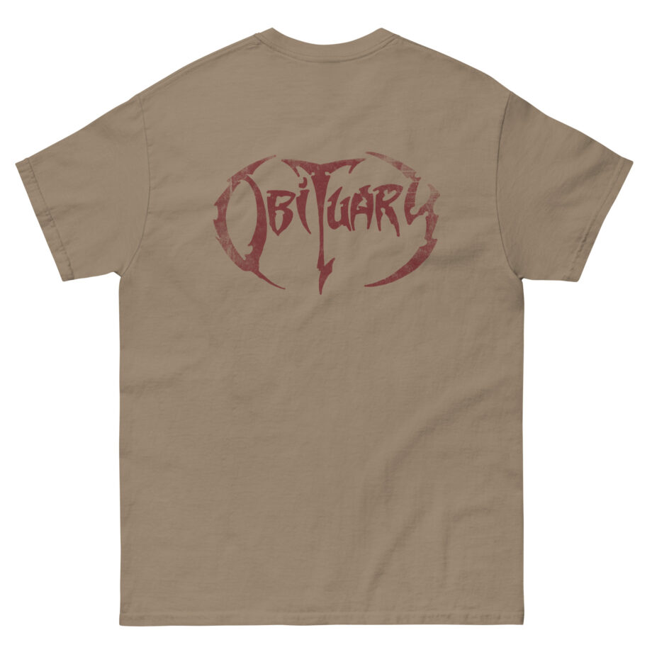 Obituary Red Logo Unisex classic tee