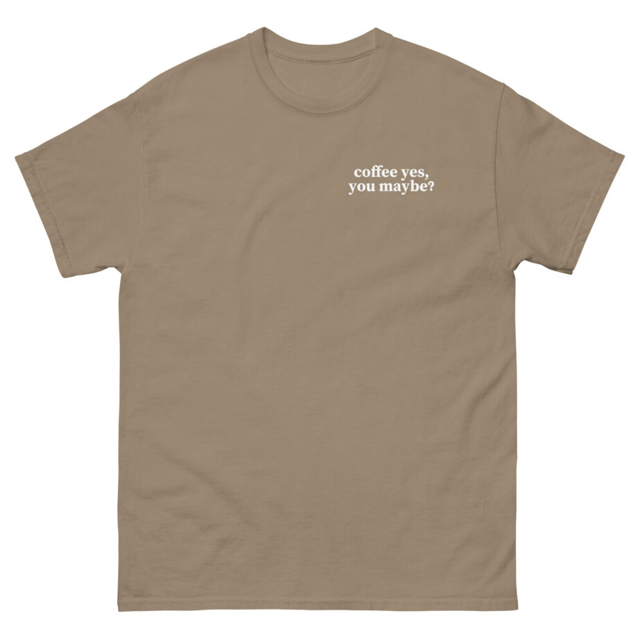 Charli D Amelio Coffee Yes, You Maybe Unisex classic tee