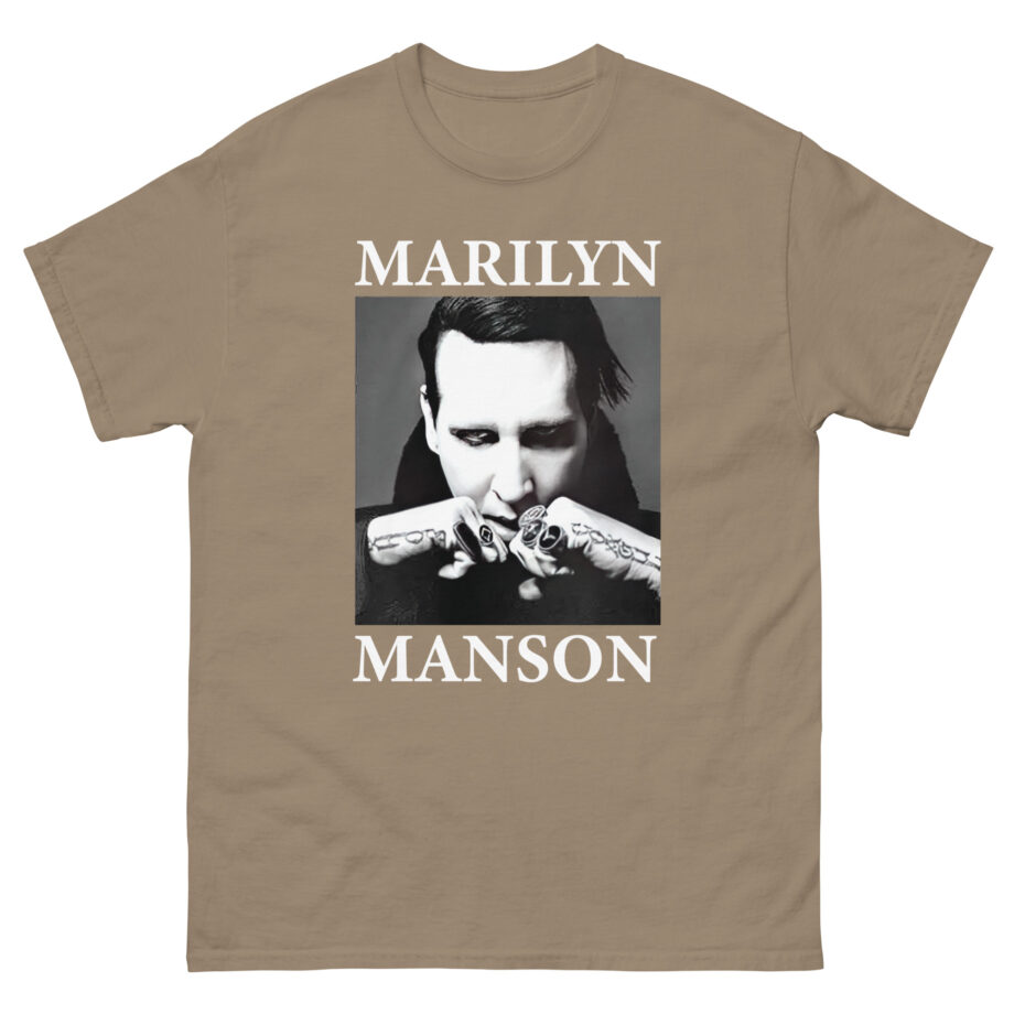 Marilyn Manson Fists Amplified Unisex classic tee
