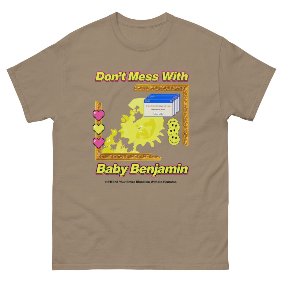 Garrett Watts Don't Mess With Baby Benjamin Unisex classic tee