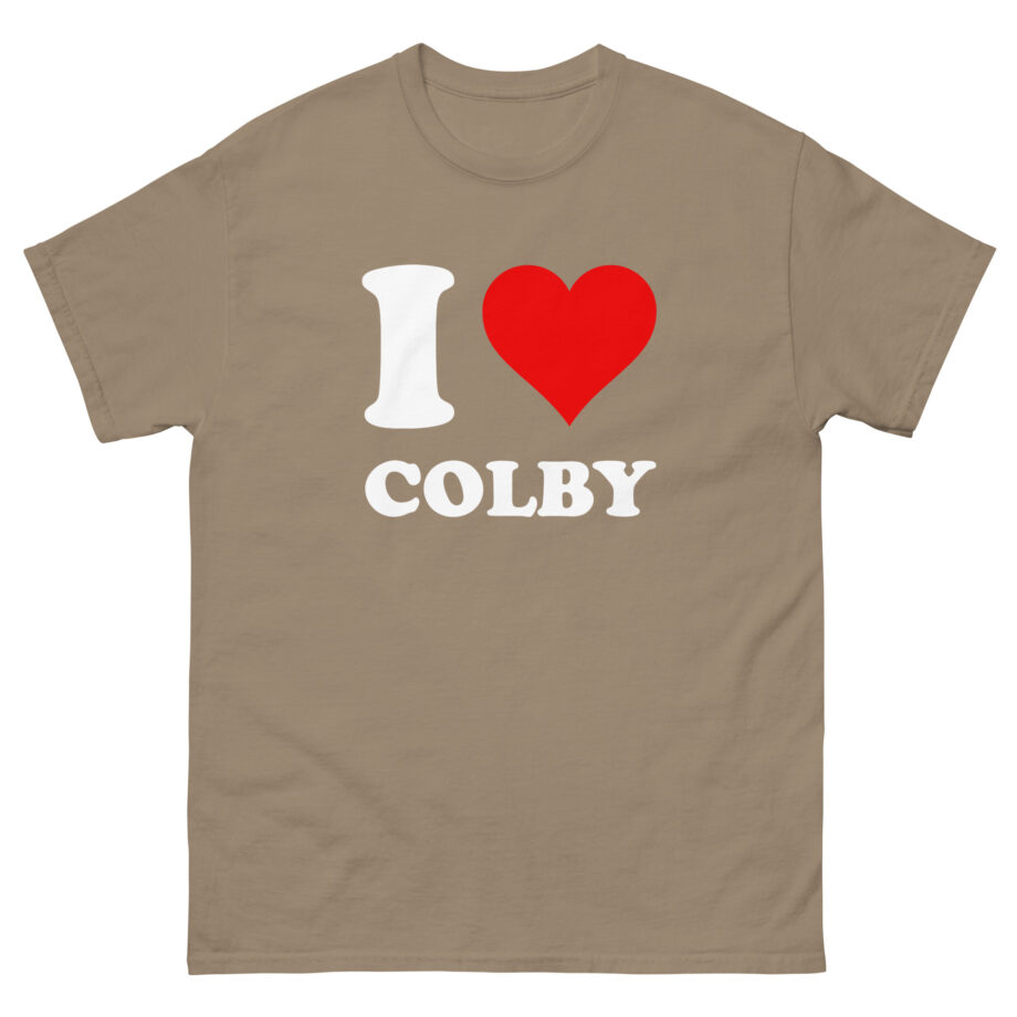 Heart I Love Colby Unisex classic tee