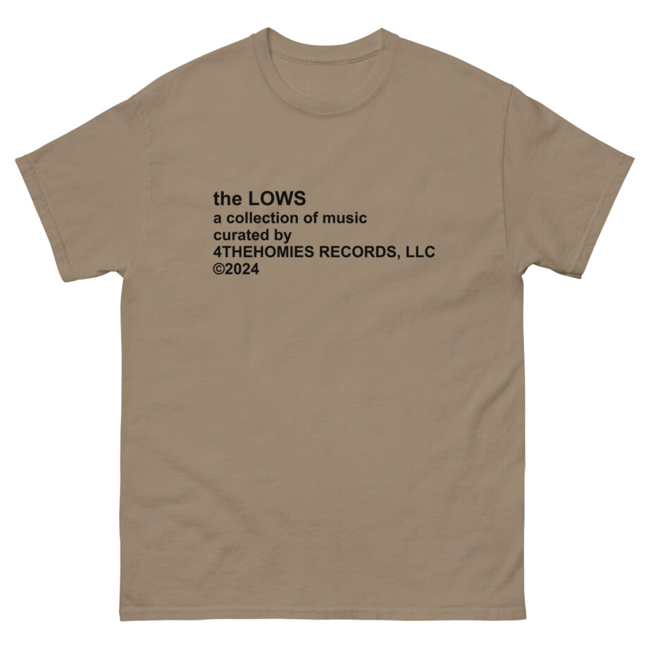 Mike Stud Keepgoing "the Lows" Eras Unisex classic tee