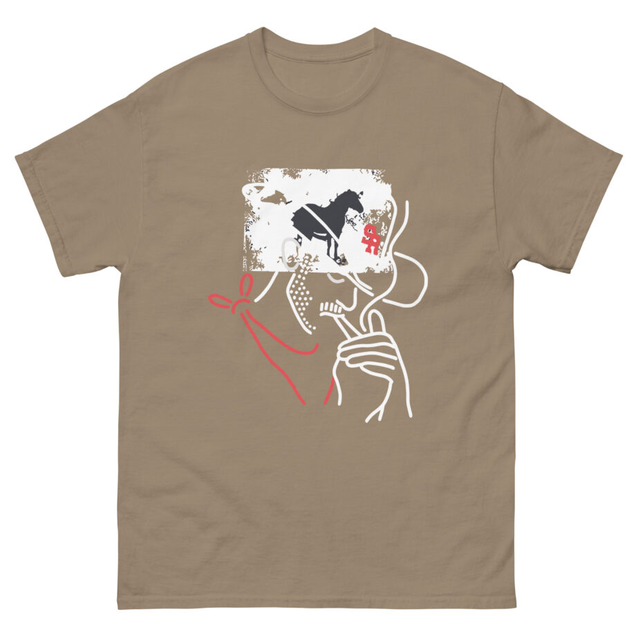 Mike Stud Smoking Cowboy Unisex classic tee