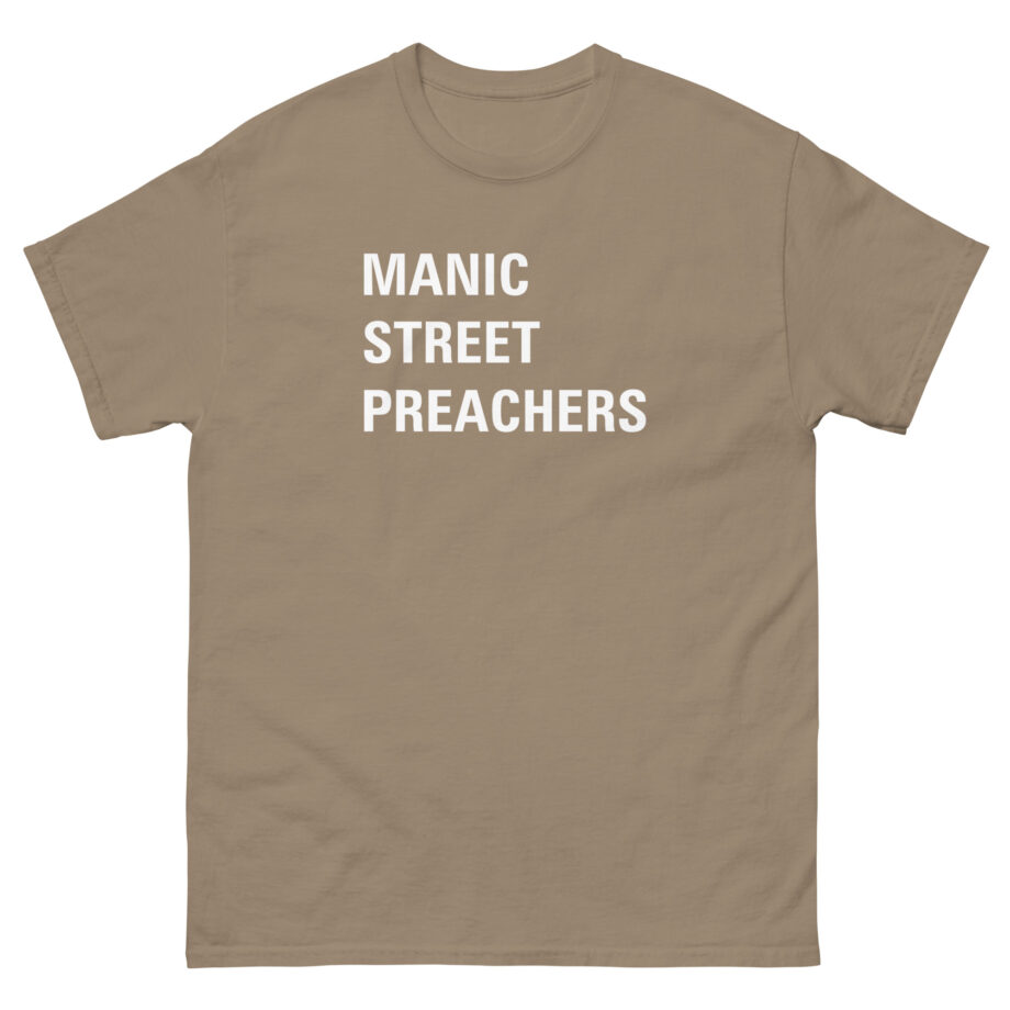 Manic Street Preachers Block Logo Unisex classic tee