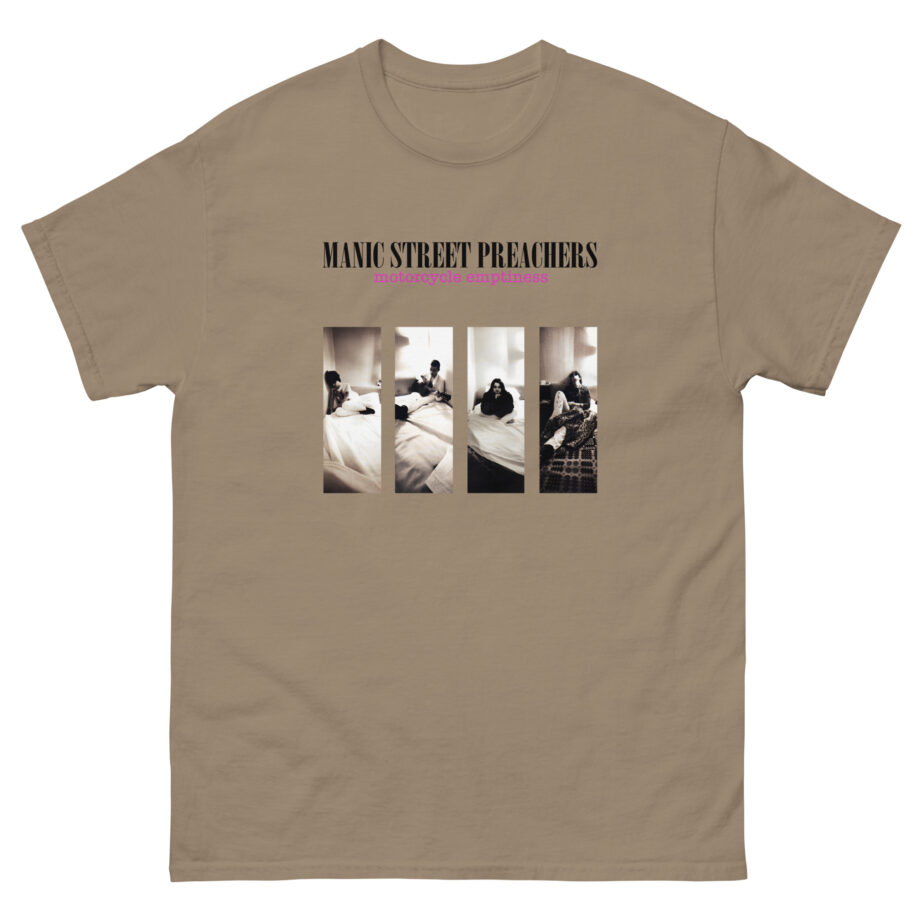Manic Street Preachers Motorcycle Emptiness Photo Lilac Unisex classic tee