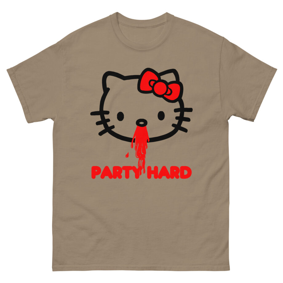 Andrew Wk Hello Party Kitty Parody Unisex classic tee