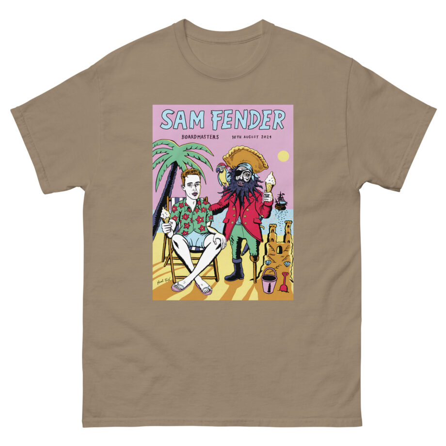 Sam Fender Beach Pirate Unisex classic tee