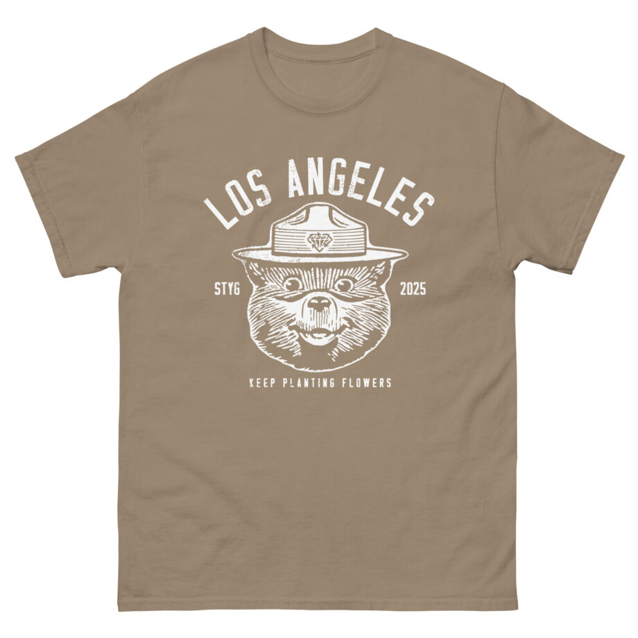 Stick to Your Guns Keep Planting Flowers Los Angeles Unisex classic tee