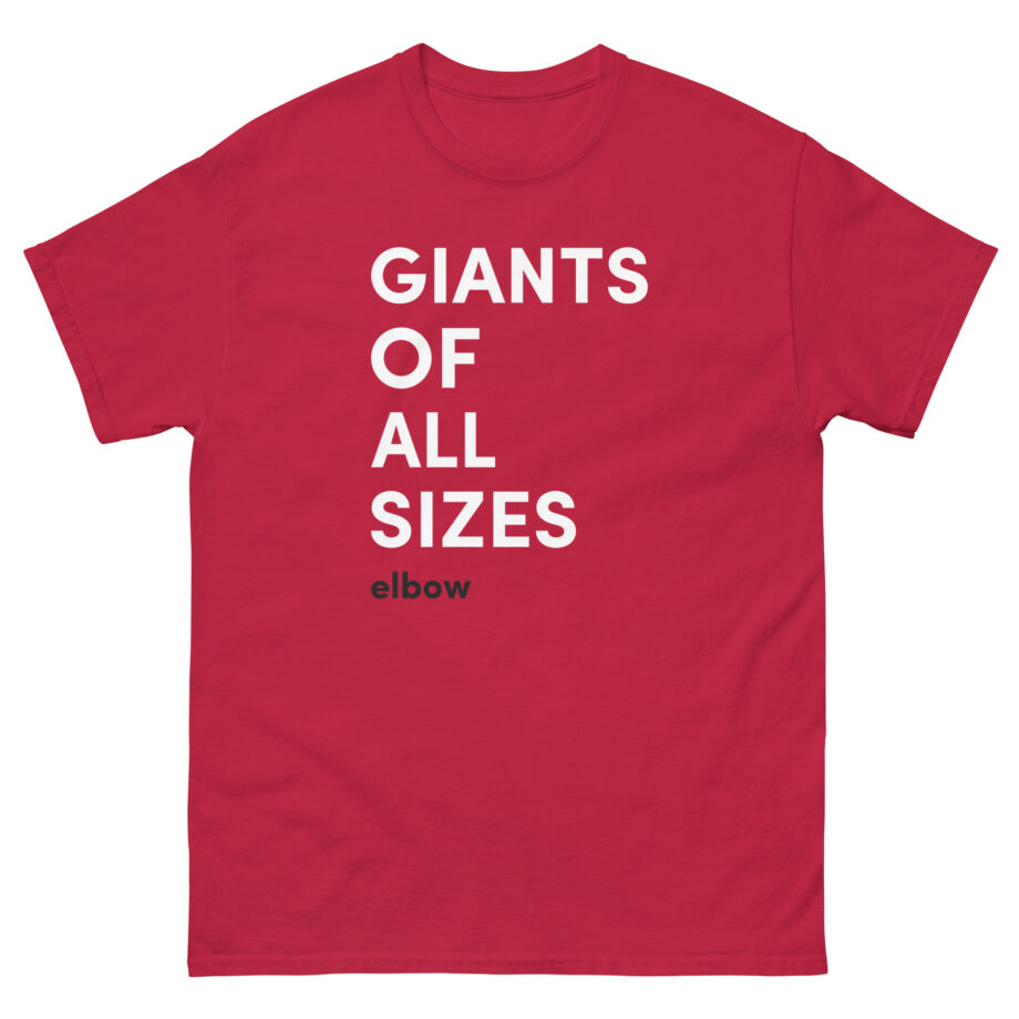 Elbow Audio Giants of All Sizes Unisex classic tee
