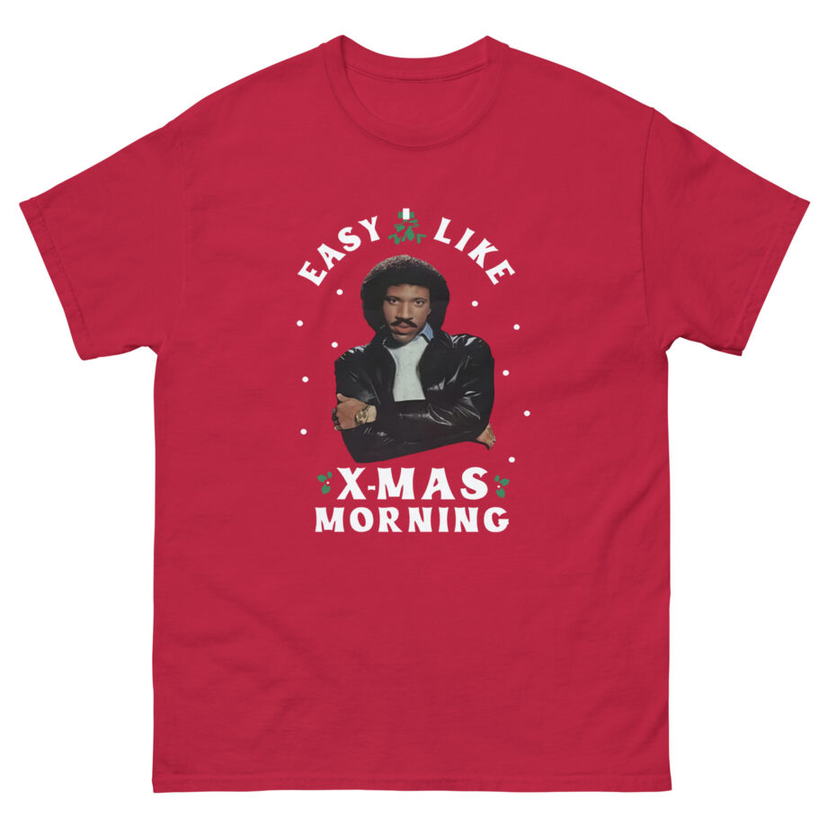 Lionel Richie Easy Like Xmas Morning Unisex classic tee