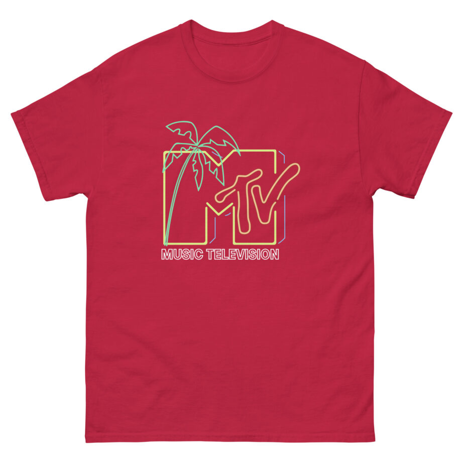 David Dobrik  Mtv Neon Light Logo Unisex classic tee
