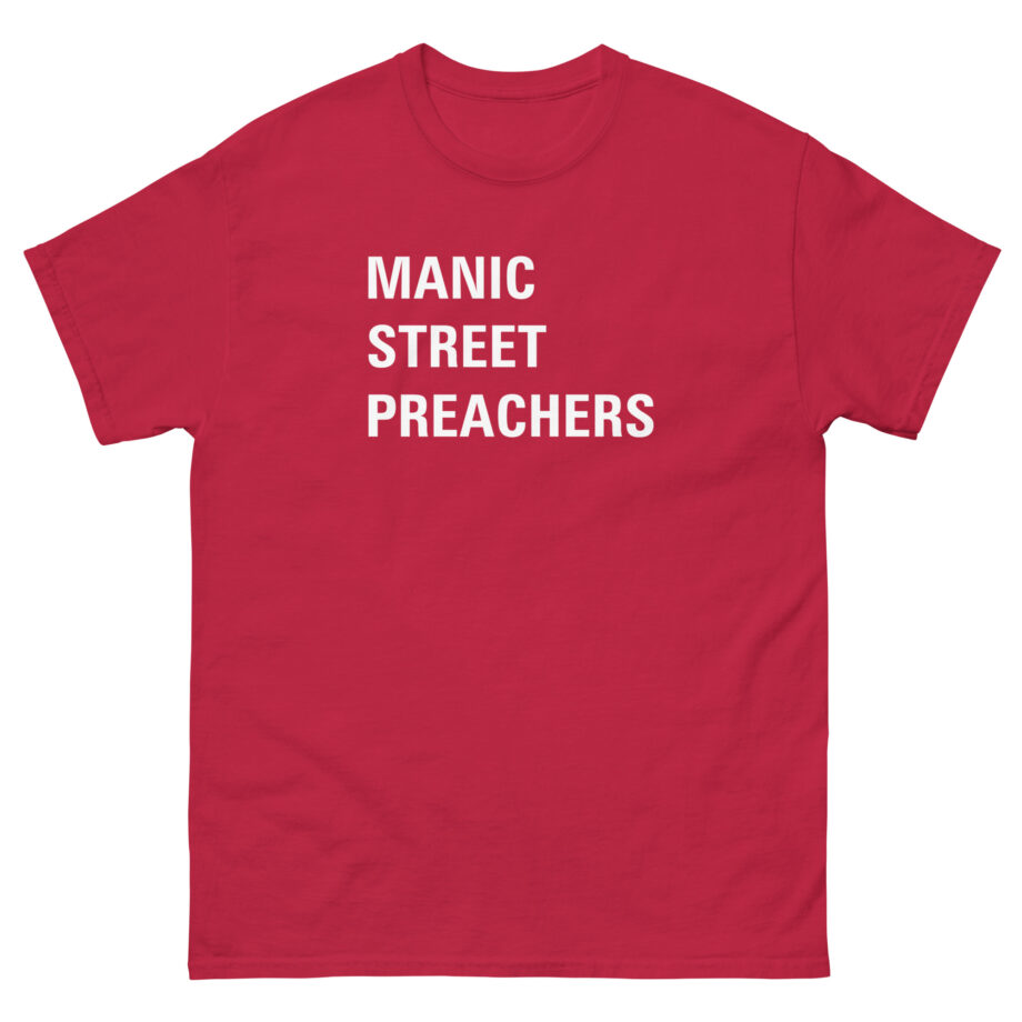 Manic Street Preachers Block Logo Unisex classic tee