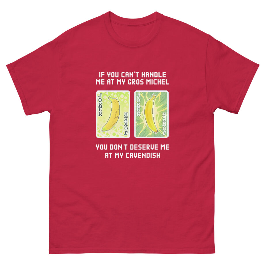 Balatro Gros Michel and Cavendish Jokker Banana Unisex classic tee