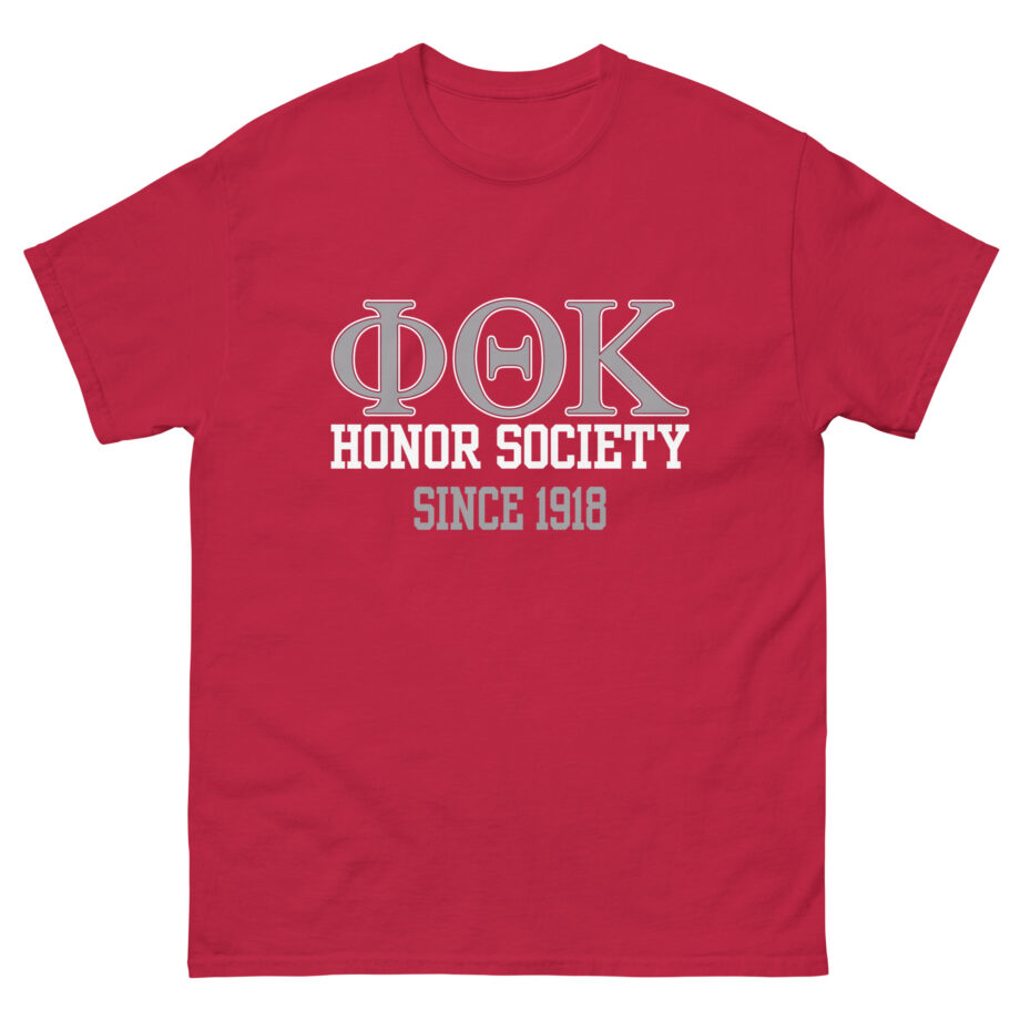 Phi Theta Kappa Honor Society Since 1918 Unisex classic tee