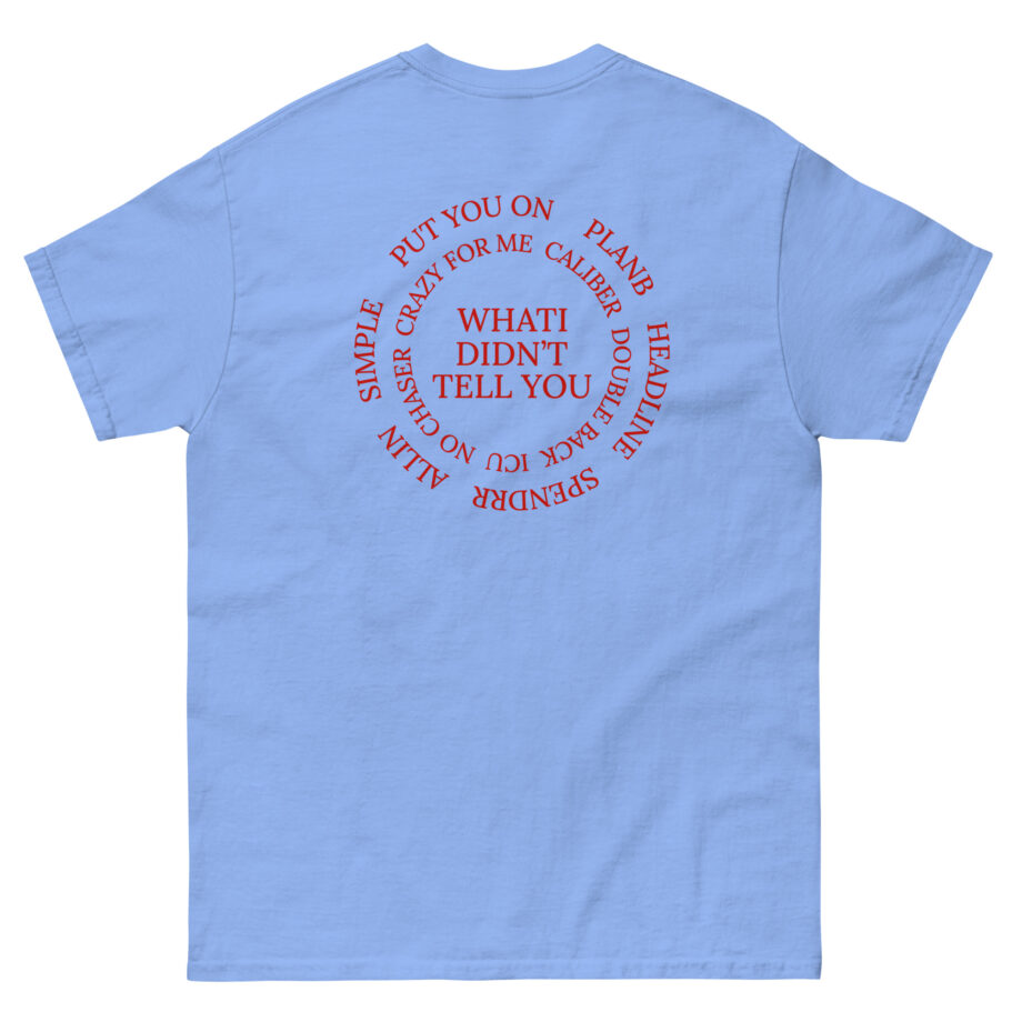 Coco Jones What I Didn't Tell You Unisex classic tee