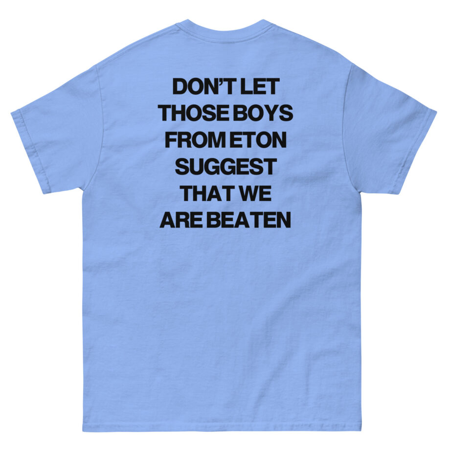 Manic Street Preachers Boys From Eton Unisex classic tee