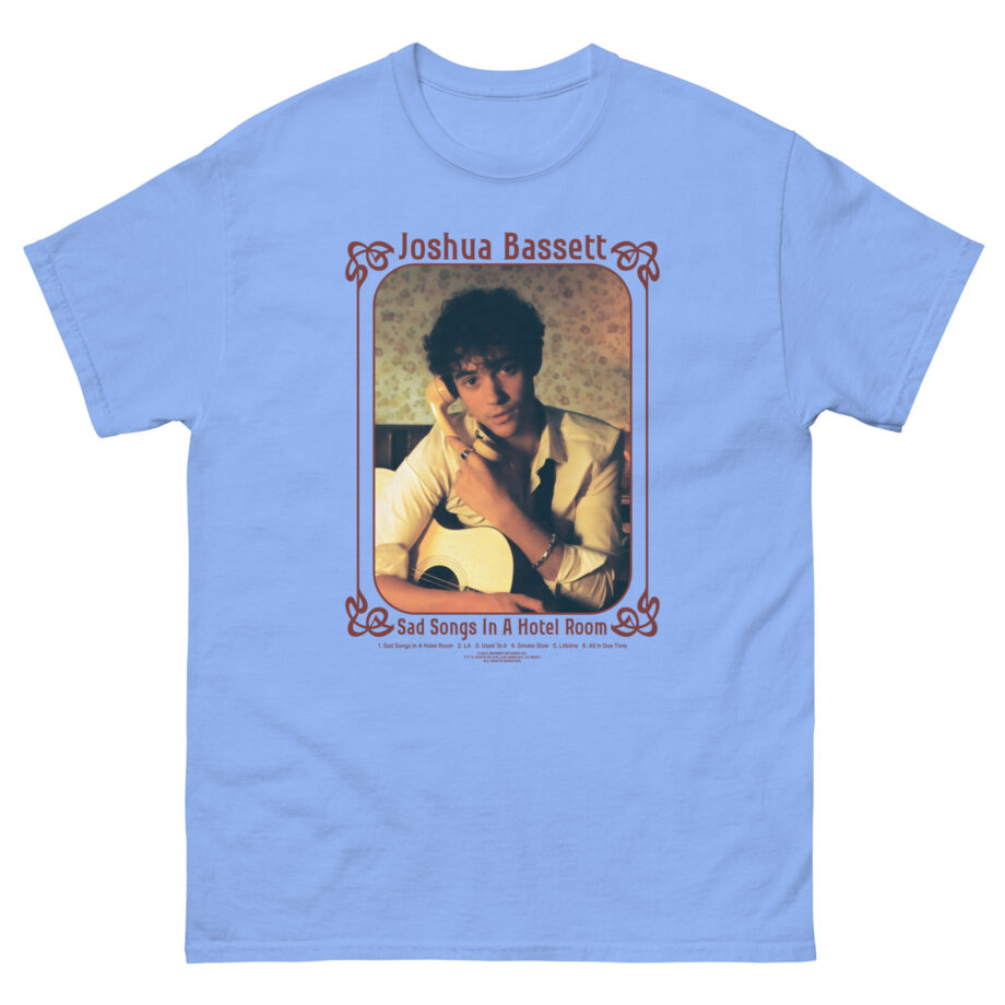 Joshua Bassett Sad Songs Face Unisex classic tee