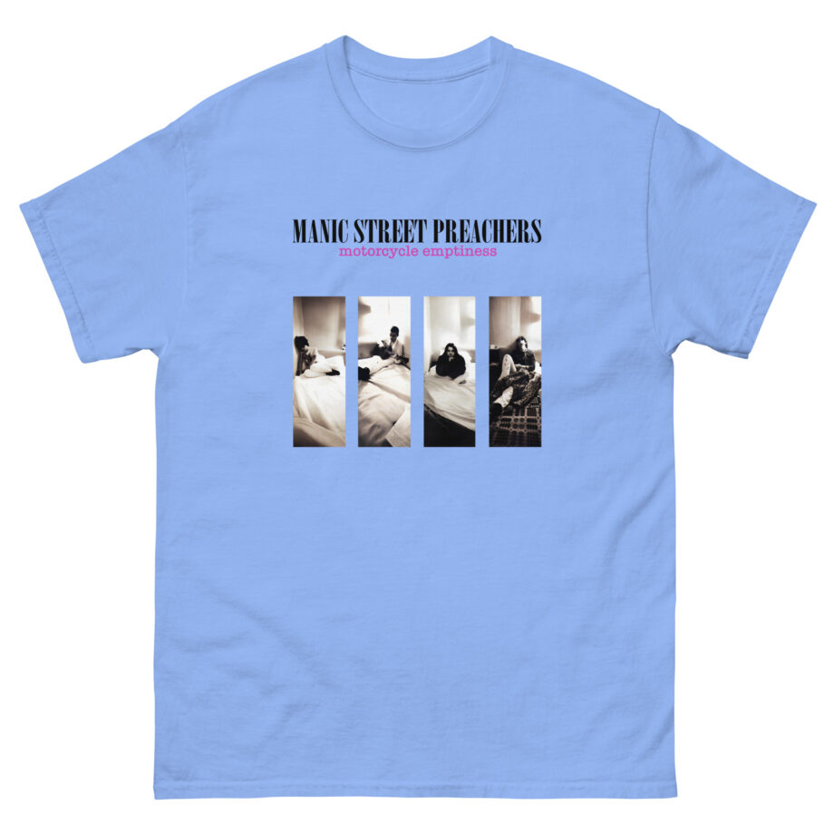 Manic Street Preachers Motorcycle Emptiness Photo Lilac Unisex classic tee