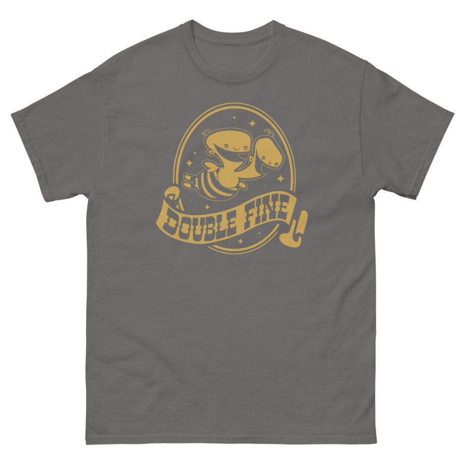 Double Fine Golden Two-headed Baby Unisex classic tee