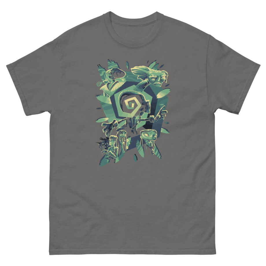 Double Fine Psychodelic Cast Unisex classic tee