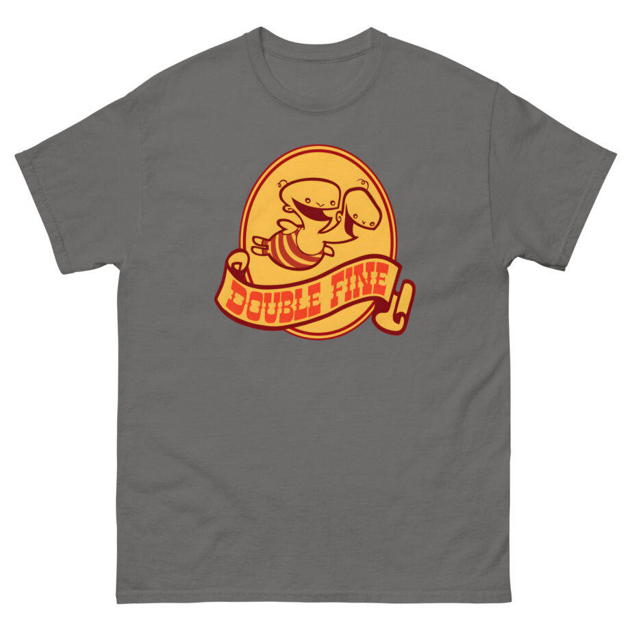 Double Fine Golden Two-headed Baby Unisex classic tee
