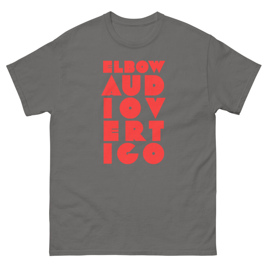 Elbow Audio Vertigo Stacked Logo Unisex classic tee