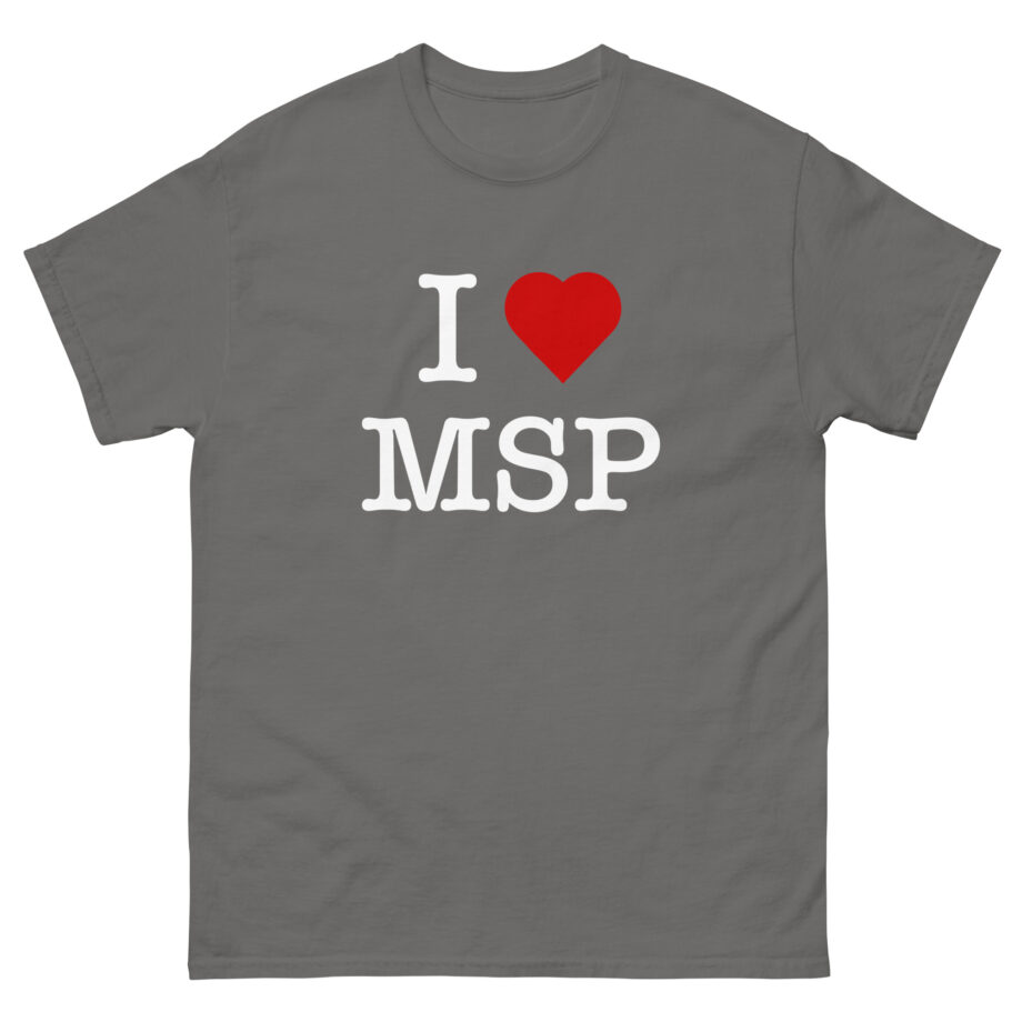 Manic Street Preachers I Heart Msp Unisex classic tee