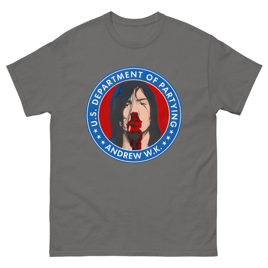 Andrew Wk Us Dept of Partying Unisex classic tee
