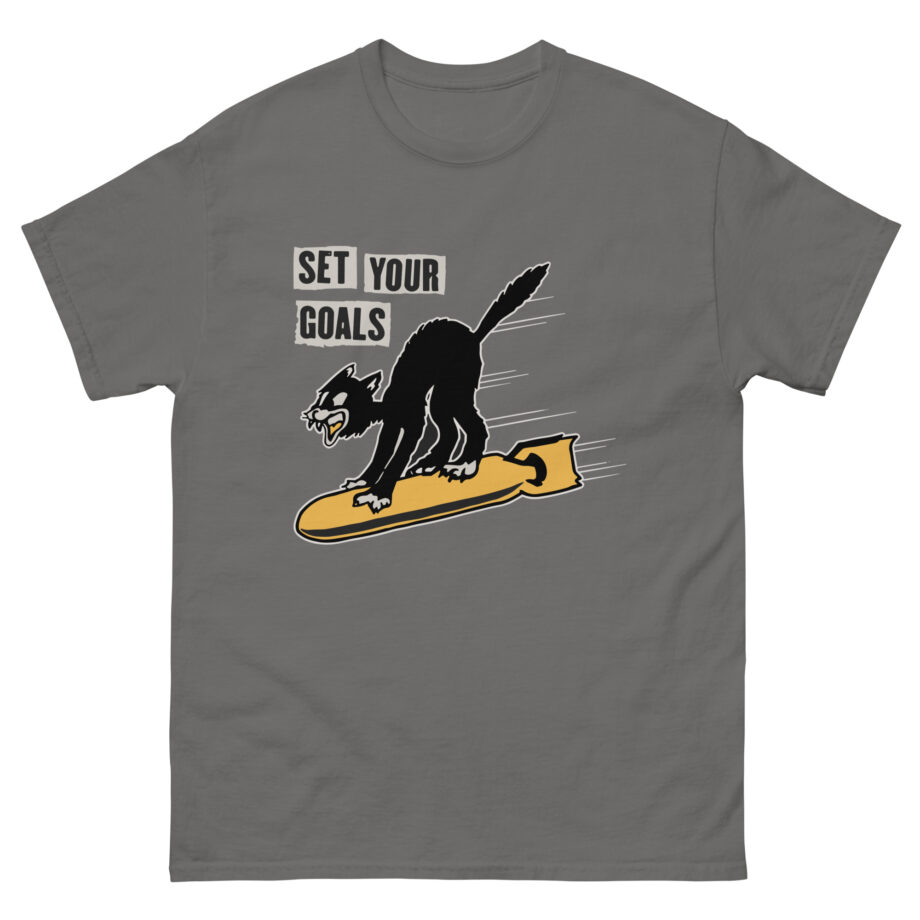 Set Your Goals Bomber Unisex classic tee