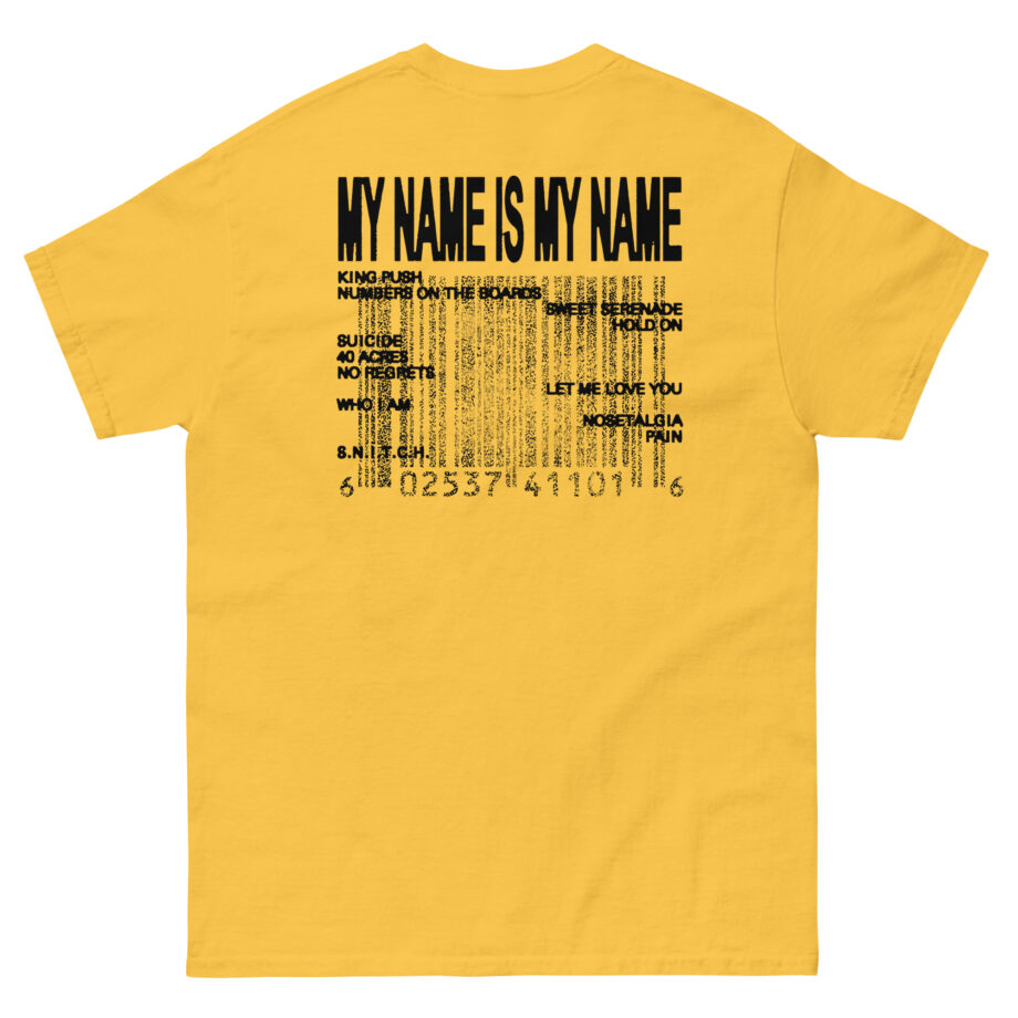 Clipse Mnimn Tracklist Unisex classic tee