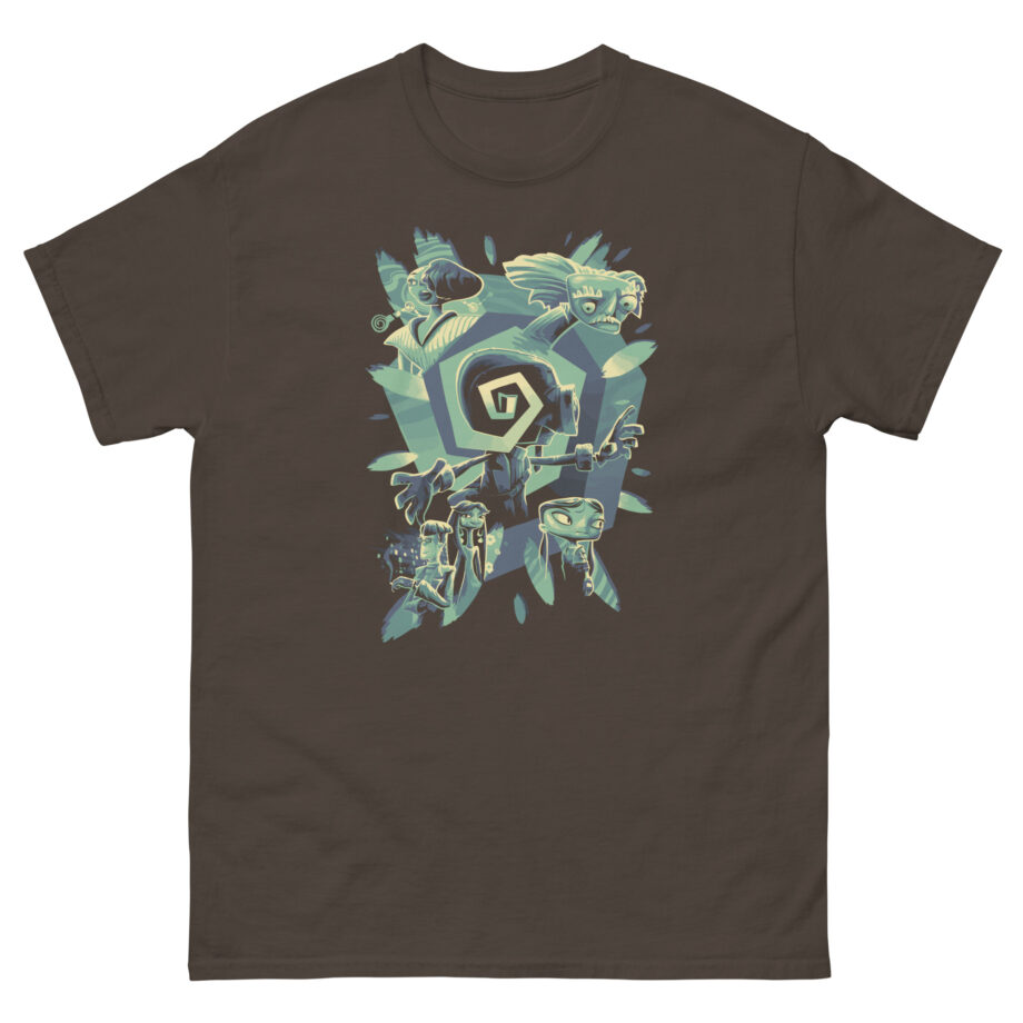 Double Fine Psychodelic Cast Unisex classic tee