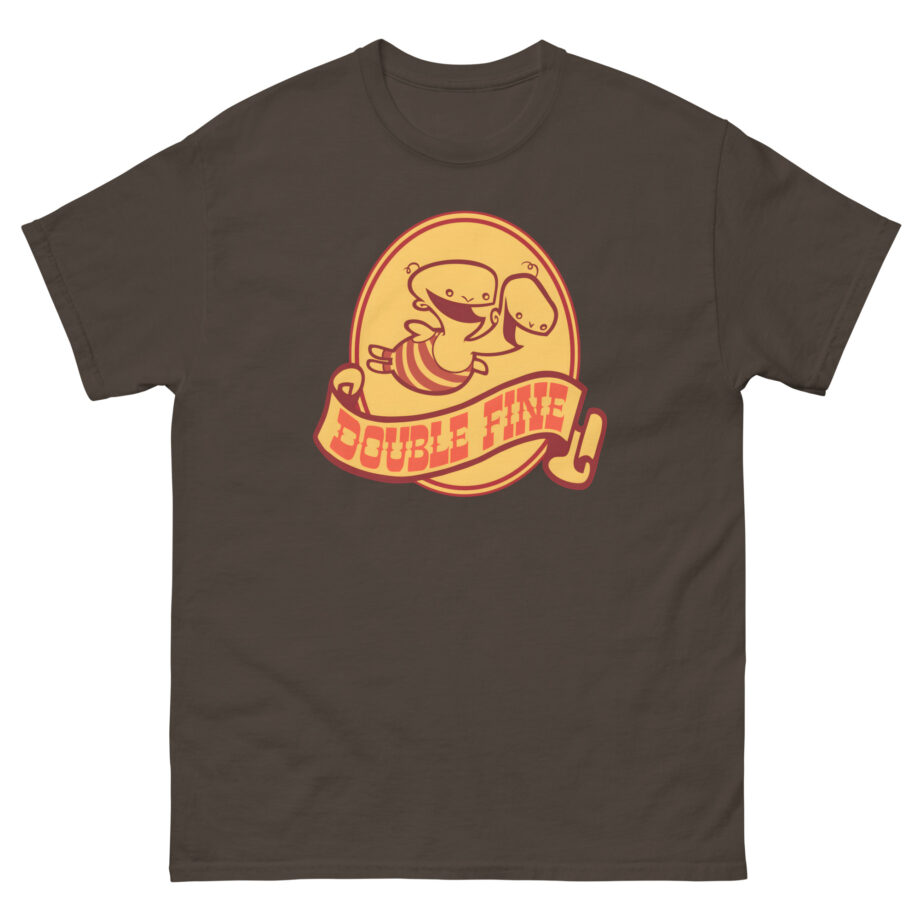 Double Fine Golden Two-headed Baby Unisex classic tee