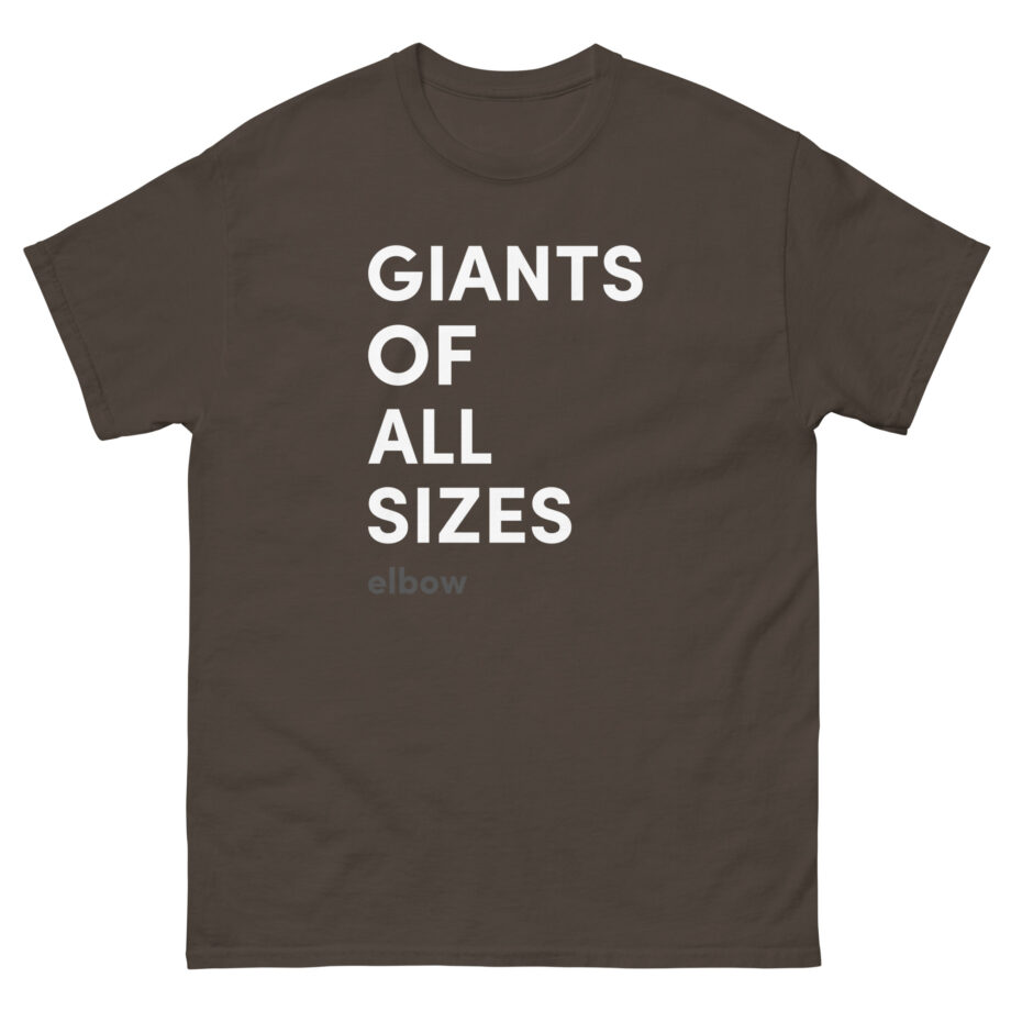 Elbow Audio Giants of All Sizes Unisex classic tee