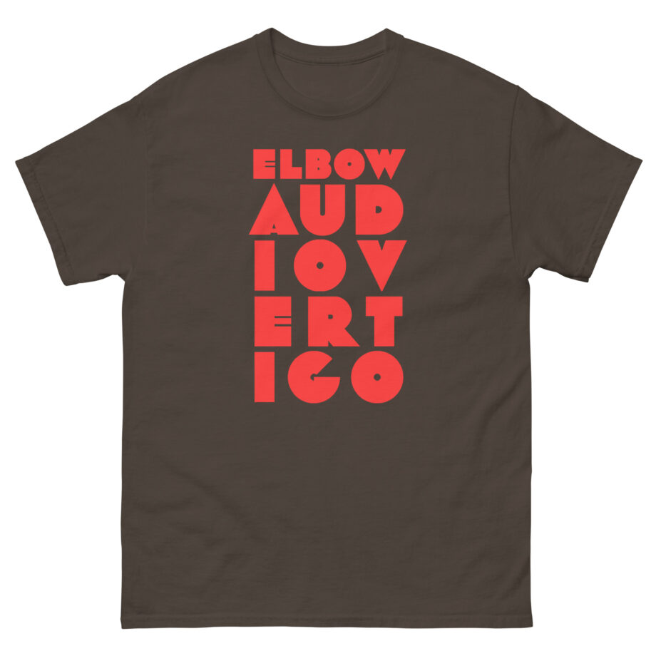 Elbow Audio Vertigo Stacked Logo Unisex classic tee