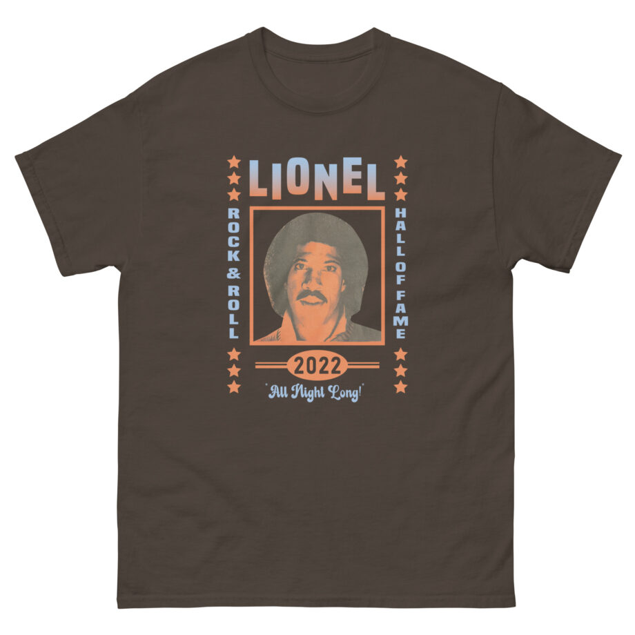 Lionel Richie Rock and Roll Hall of Fame All Night Unisex classic tee