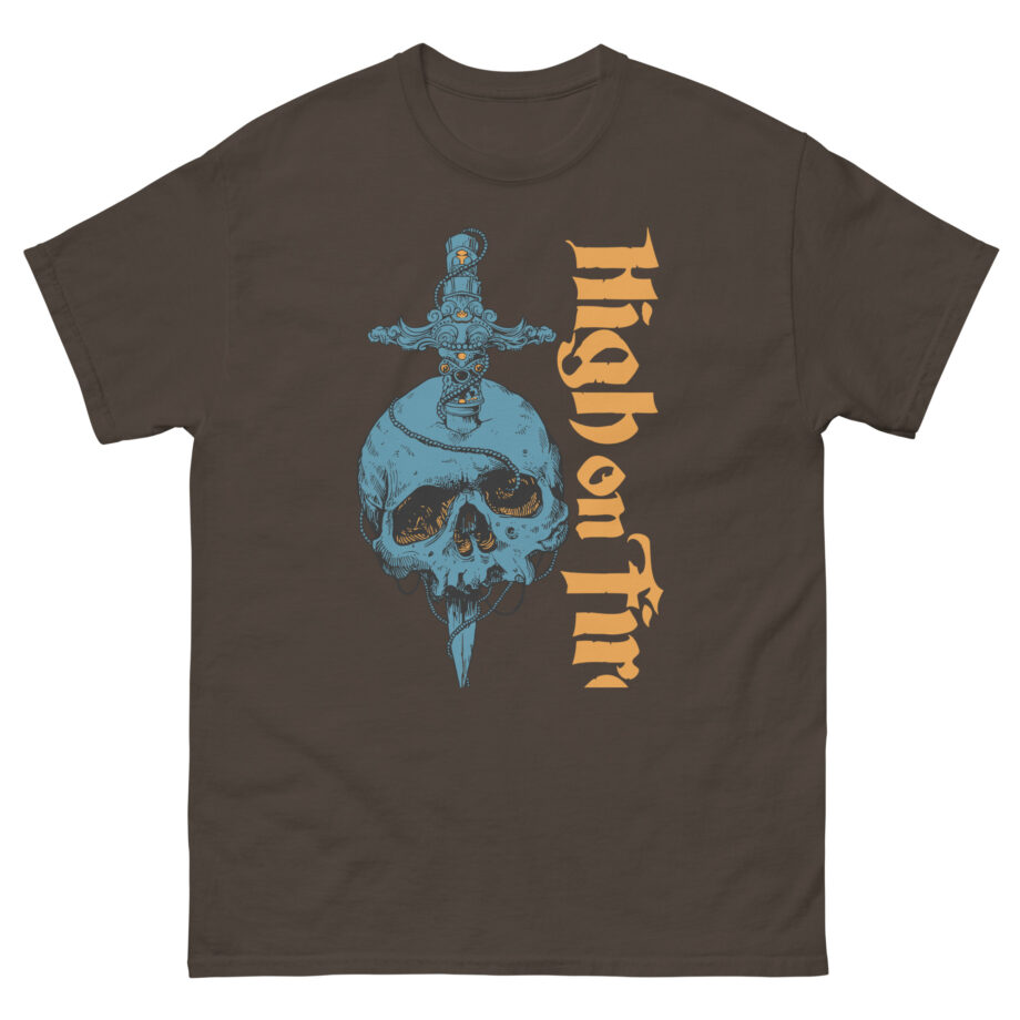 High on Fire Skull Knife Unisex classic tee