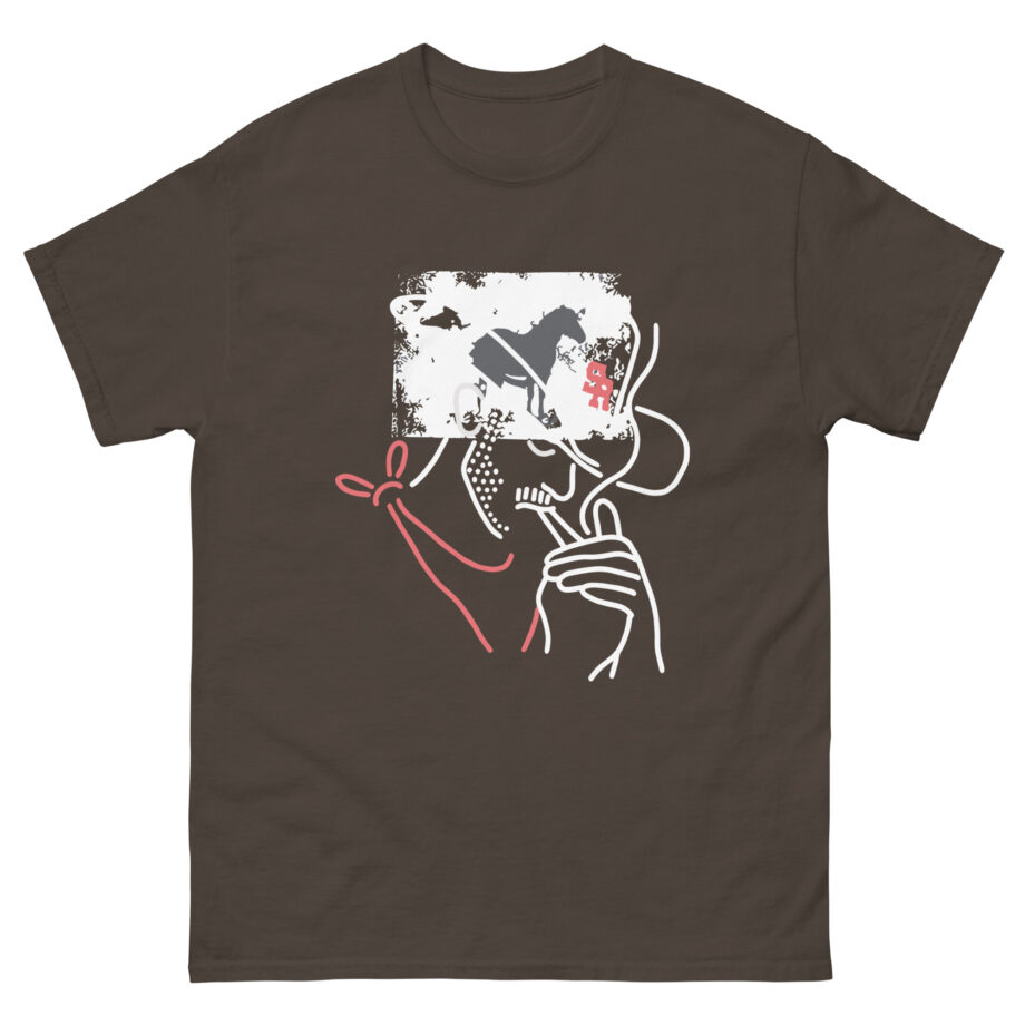 Mike Stud Smoking Cowboy Unisex classic tee