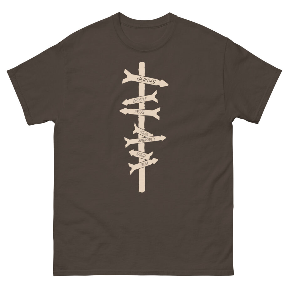 Percy Jackson and the Olympians Camp Signs Unisex classic tee