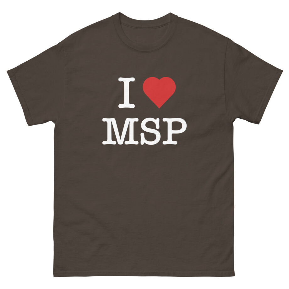 Manic Street Preachers I Heart Msp Unisex classic tee