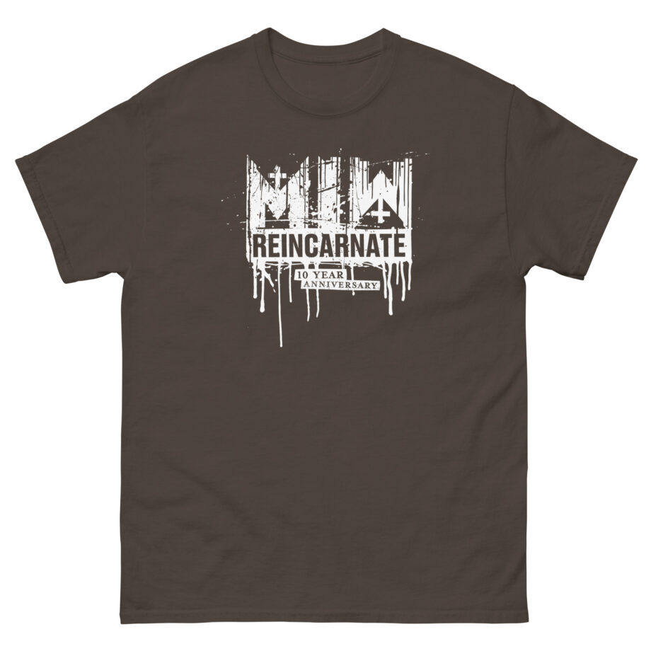 Motionless in White Reincarnate 10 Year Drip Logo Unisex classic tee